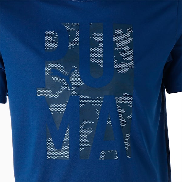 メンズ トレーニング オフシーズン 半袖 Tシャツ, Blazing Blue, extralarge-JPN