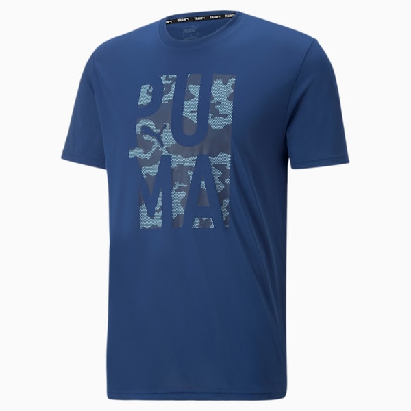 メンズ トレーニング オフシーズン 半袖 Tシャツ, Blazing Blue, extralarge-JPN