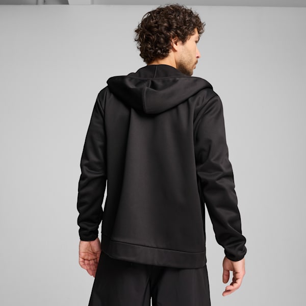 メンズ トレーニング トレインオールデイ パワーフリース フルジップ スウェット フーディ, PUMA Black, extralarge-JPN