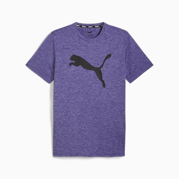 メンズ トレーニング トレーン FAV HEATHER キャット 半袖 Tシャツ, Lapis Lazuli Heather, extralarge-JPN