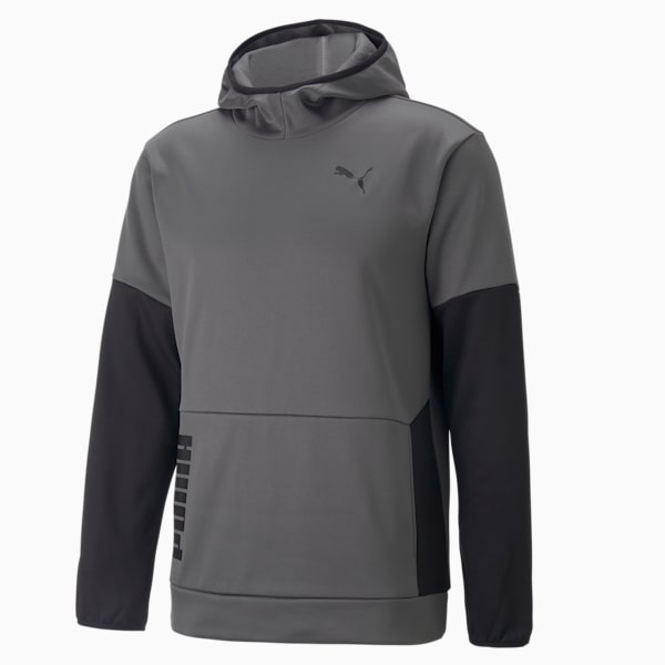 Train All Day Men's Hoodie, CASTLEROCK-Puma Black, extralarge