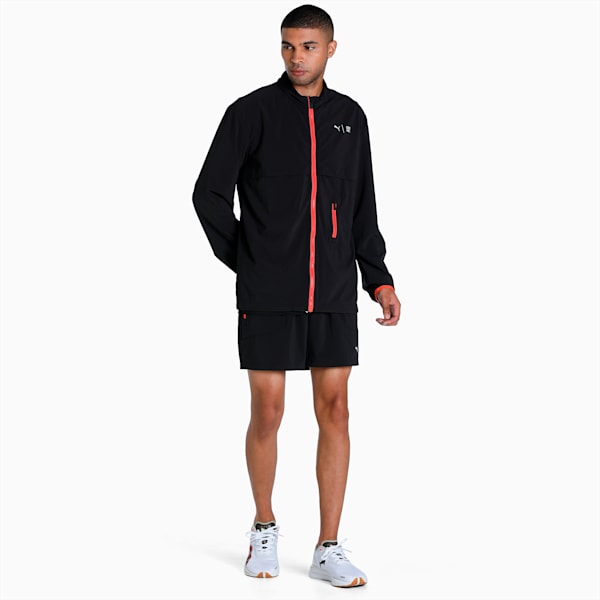 PUMA x FIRST MILE Woven Running Jacket Men, Puma Black, extralarge-IND