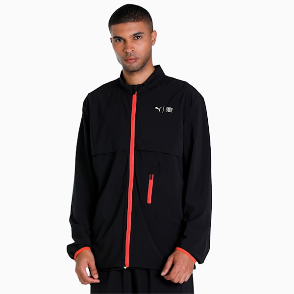 PUMA x FIRST MILE Woven Running Jacket Men, Puma Black, extralarge-IND