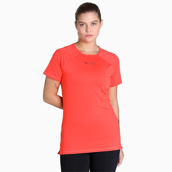 PUMA x FIRST MILE Running Women's T-Shirt, Firelight, extralarge-IND