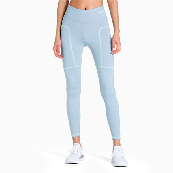 PUMA x FIRST MILE High Waist 7/8 Running Leggings Women, Blue Wash, extralarge-IND