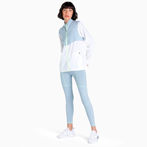 PUMA x FIRST MILE High Waist 7/8 Running Leggings Women, Blue Wash, extralarge-IND