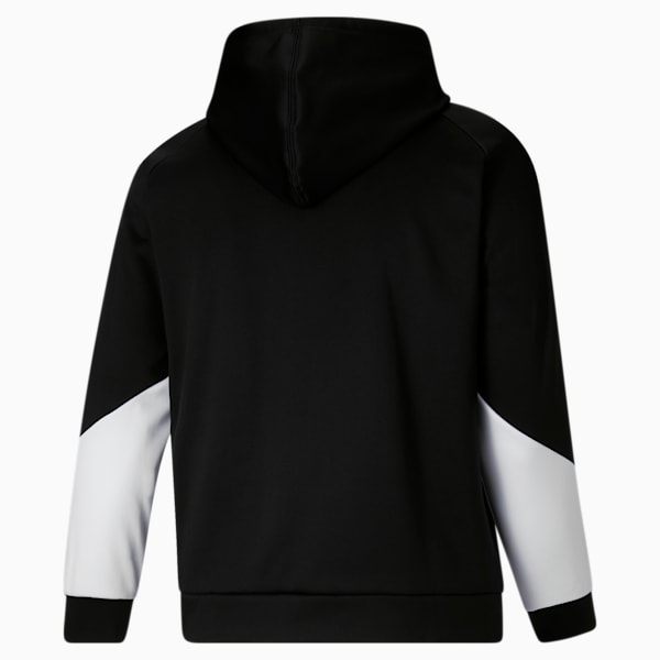 PUMA Fit Tech Knit Pullover Women's Training Hoodie, Puma Black, extralarge