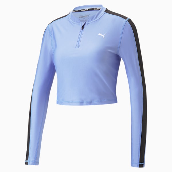 FIT Eversculpt Women's T-Shirt, Elektro Purple-PUMA Black, extralarge-IND
