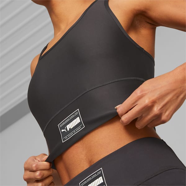 Train Fit Women's Skimmer Training Top, PUMA Black, extralarge