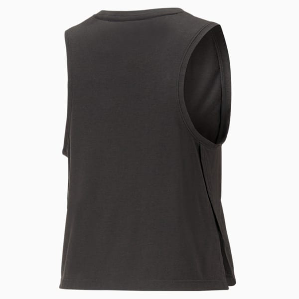 Camiseta sin mangas de entrenamiento PUMA Fit Tri-blend para mujer, PUMA Black, extralarge