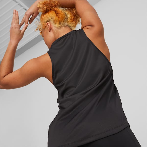 Nova Shine Fashion Women's Training Tank Top, PUMA Black, extralarge-IND
