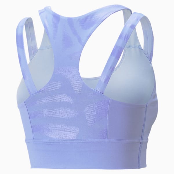 Sujetador deportivo Nova Shine EVERSCULPT para mujer, Elektro Púrpura