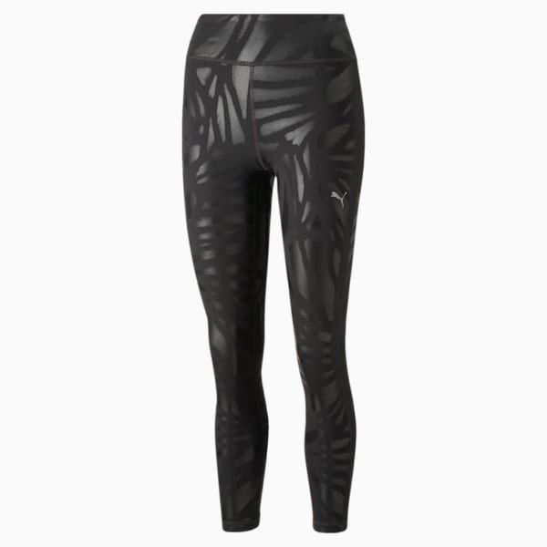 Striped Nova Shine Skinny Fit Sports Leggings