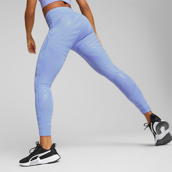 Nova Shine Hw 7/8 Women's Training Tights, Elektro Purple, extralarge-IND