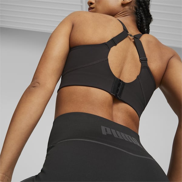 Formknit Women's Seamless Training Tights, PUMA Black-Strong Gray, extralarge-IND
