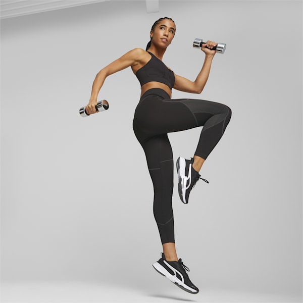 Formknit Women's Seamless Training Tights, PUMA Black-Strong Gray, extralarge-AUS