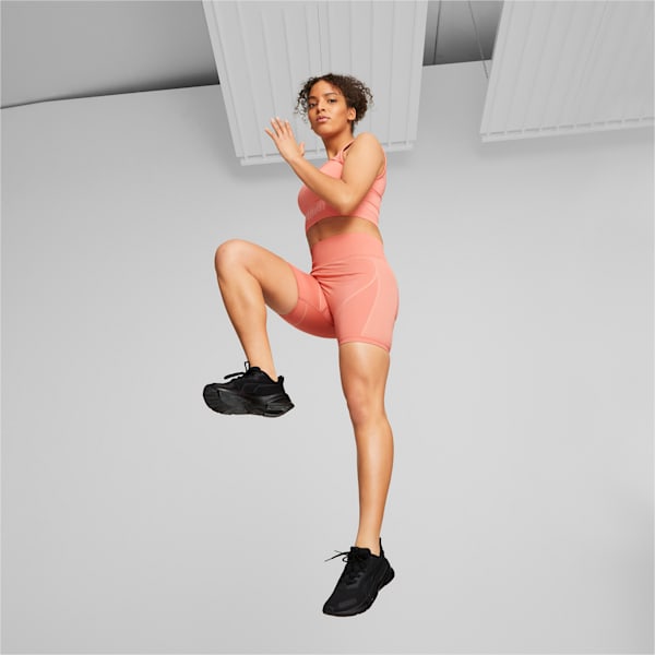 Puma Training Evoknit Seamless Leggings In Soft Pink for Women