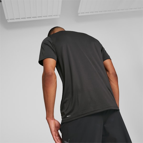 PUMA FIT Logo Men's T-Shirt, PUMA Black, extralarge-IND