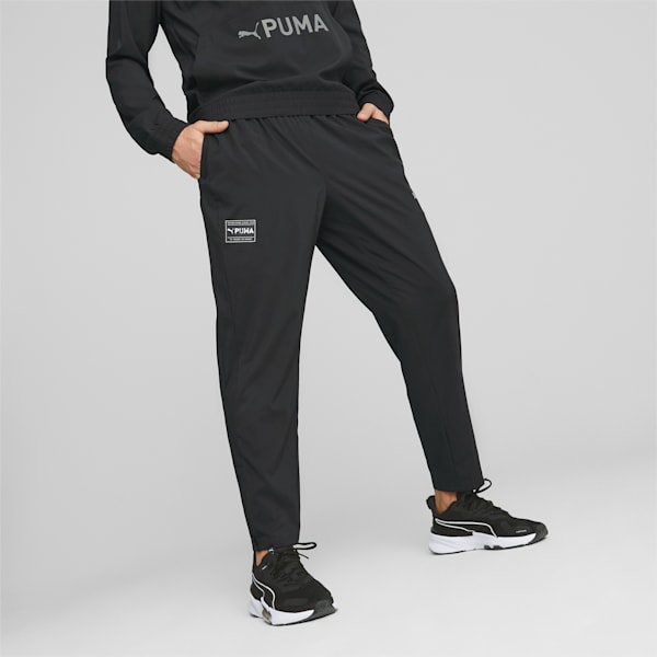 PUMA FIT Woven Men's Training Joggers, PUMA Black, extralarge-IND