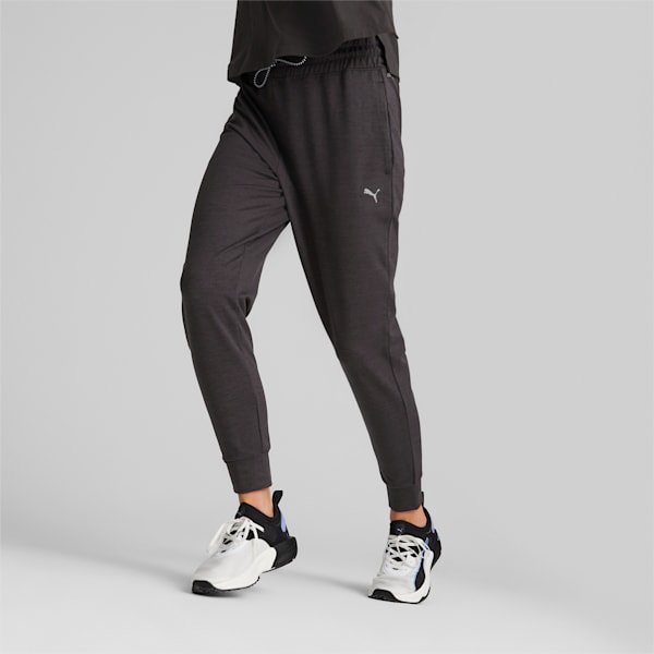 Puma black joggers womens deals