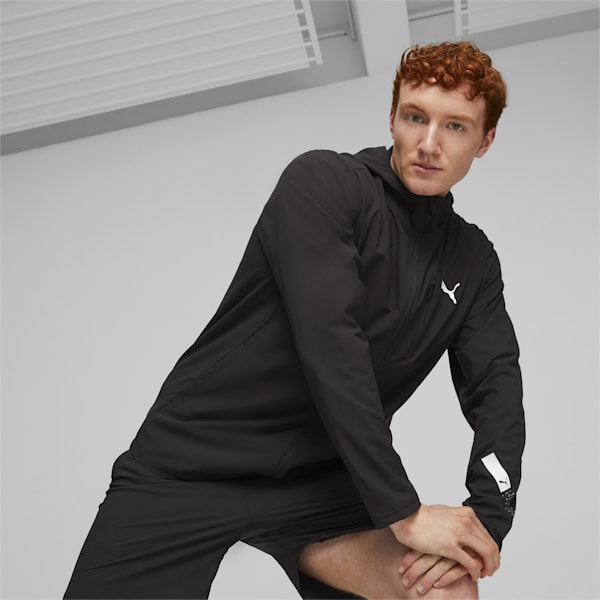 Train ULTRAWEAVE Men's Training Jacket, PUMA Black-PUMA White, extralarge