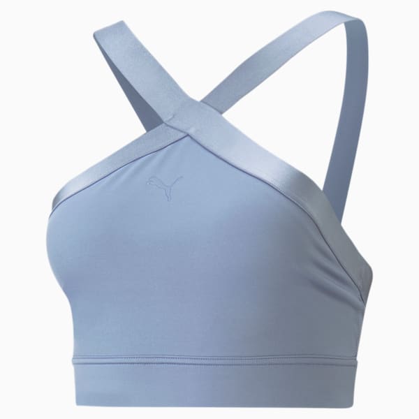 Flawless Sculpt Longline Women's Training Sports Bra, Filtered Ash, extralarge-IND