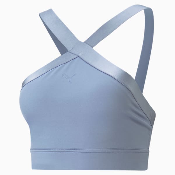 Flawless Sculpt Medium Support Longline Women's Training Bra, Filtered Ash