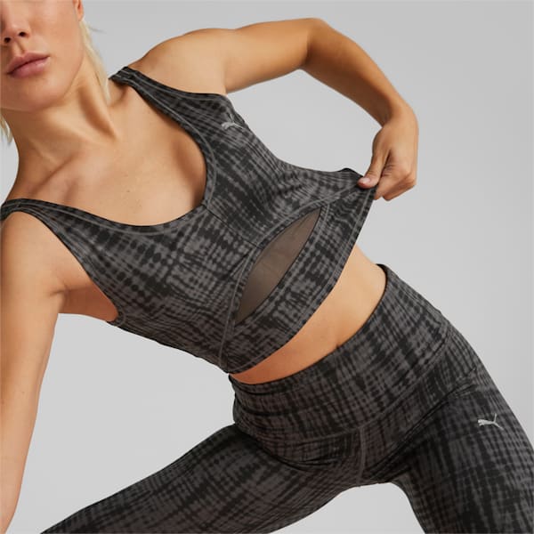 Studio All Over Print Women's Crop Top, PUMA Black-SHIBORI, extralarge-IND