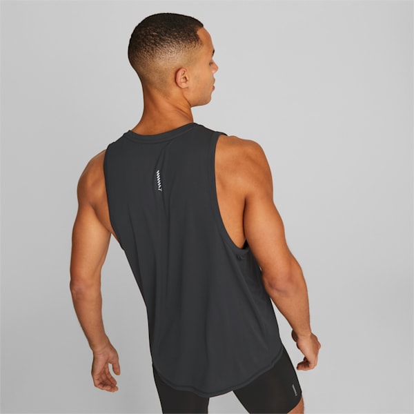 Camiseta sin mangas RUN FAVOURITE Running para hombre, PUMA Black, extralarge