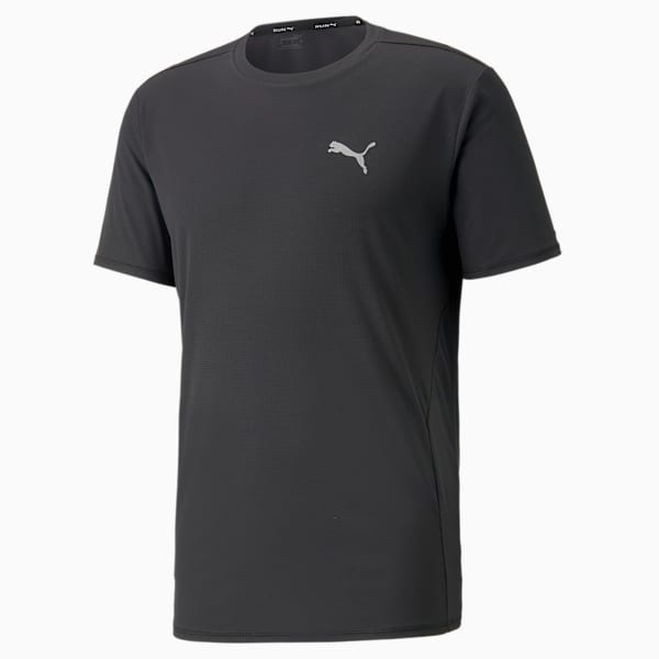 RUN FAVOURITE Short Sleeve Running Tee Men, PUMA Black, extralarge