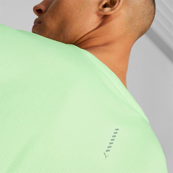 RUN FAVOURITE Short Sleeve Running Tee Men, Fizzy Lime