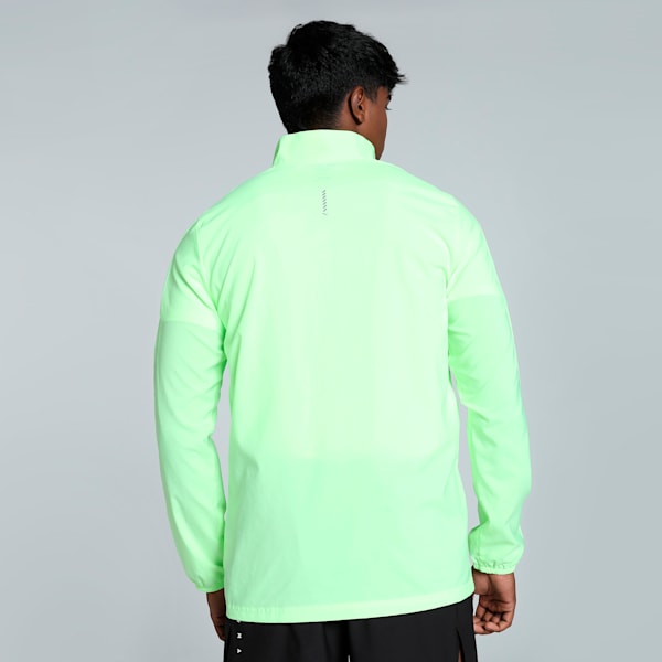 Run Favorite Men's Woven Running Jacket, Fizzy Apple, extralarge-IND