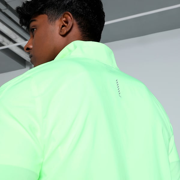 Run Favorite Men's Woven Running Jacket, Fizzy Apple, extralarge-IND