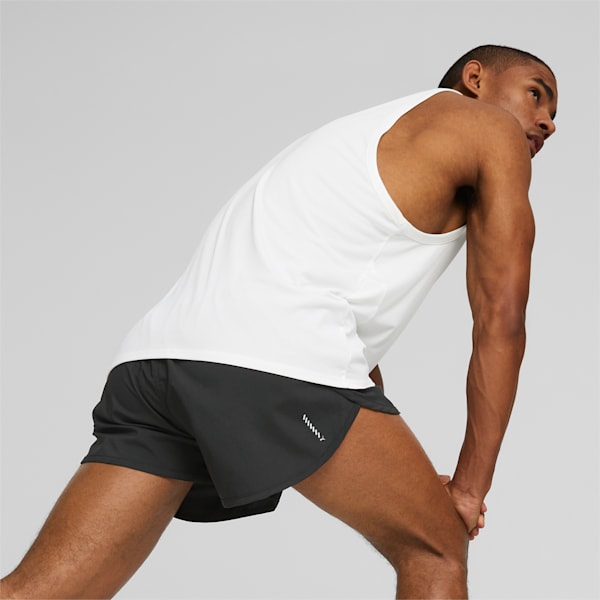Run Favourite Men's Split Running Shorts, PUMA Black, extralarge-AUS