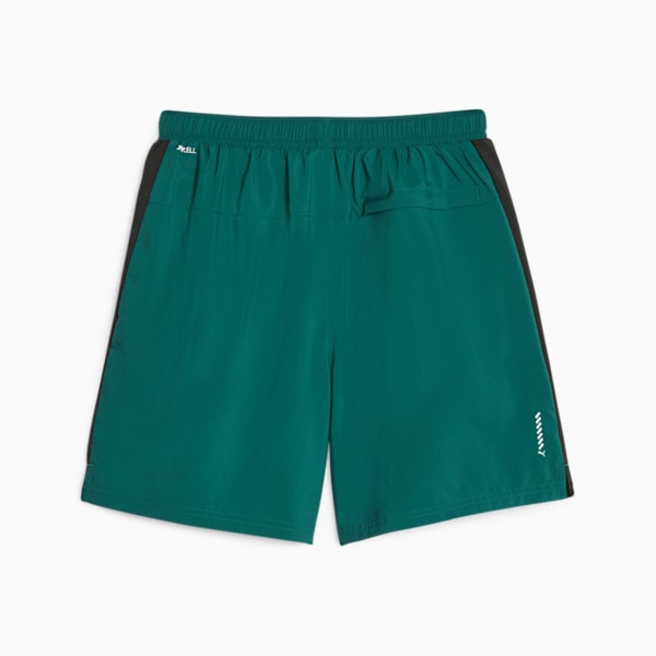Puma track shorts top green