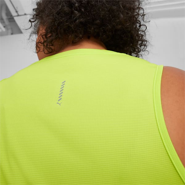 Run Favourite Women's Running Tank Top, Lime Pow, extralarge