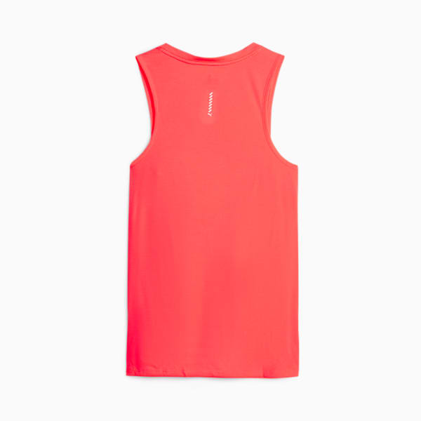 Run Favourite Women's Running Tank Top, Fire Orchid, extralarge