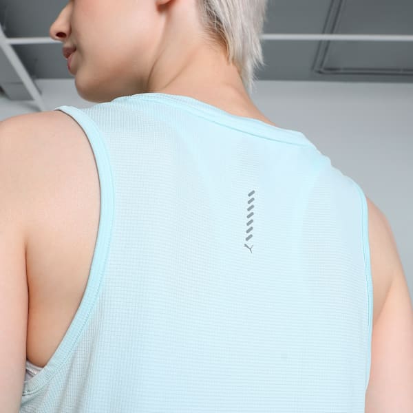 Run Favorite Women's Running Tank Top, Nitro Blue, extralarge-IND