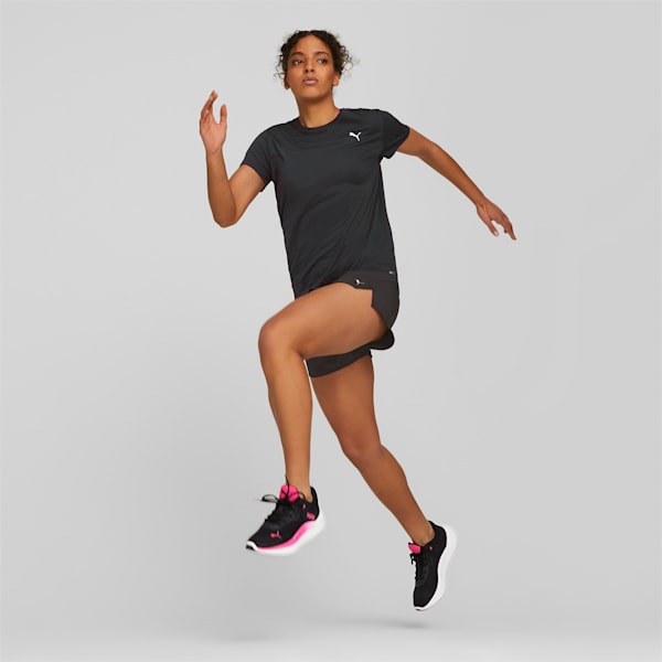 Favourite Short Sleeve Running Tee Women, PUMA Black, extralarge-GBR