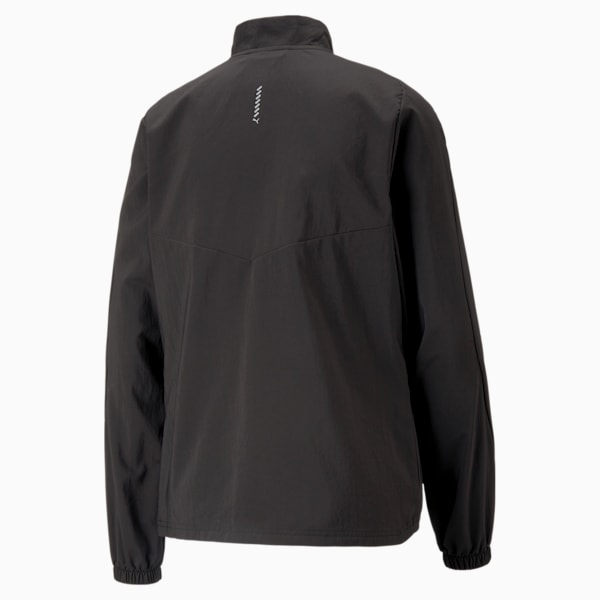 Run Favorite Woven Women's Running Jacket, PUMA Black, extralarge-IND