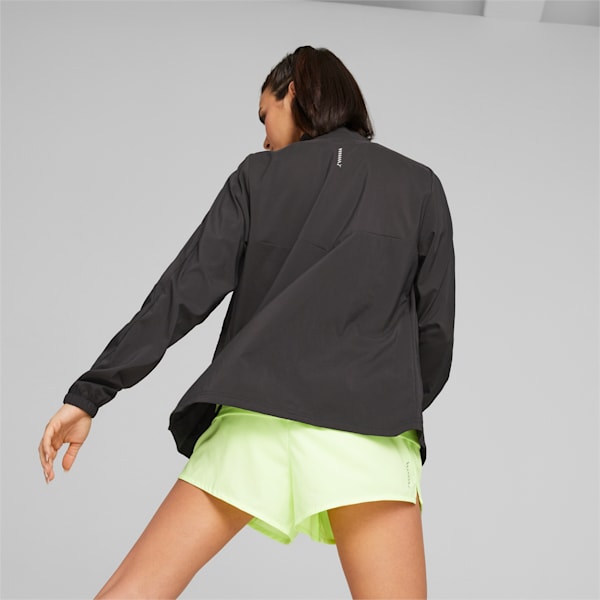 Run Favorite Woven Women's Running Jacket, PUMA Black, extralarge-IND