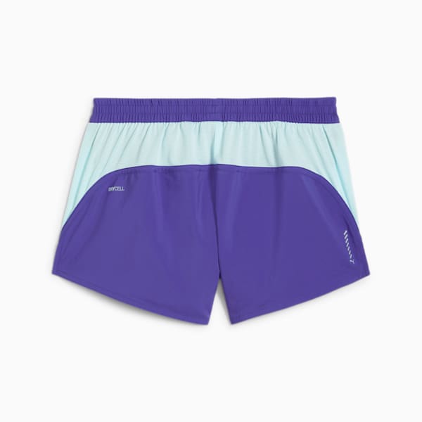 Shorts para correr Favourite Velocity 3'' para mujer, Lapis Lazuli, extralarge