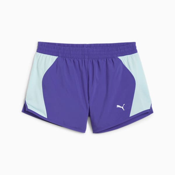 Run Favorite Velocity 3'' Women's Running Shorts, Lapis Lazuli, extralarge