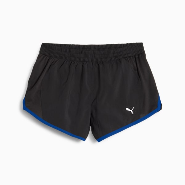 Run Favourite Velocity 3'' Running Shorts Women, PUMA Black-Ultra Blue, extralarge-GBR