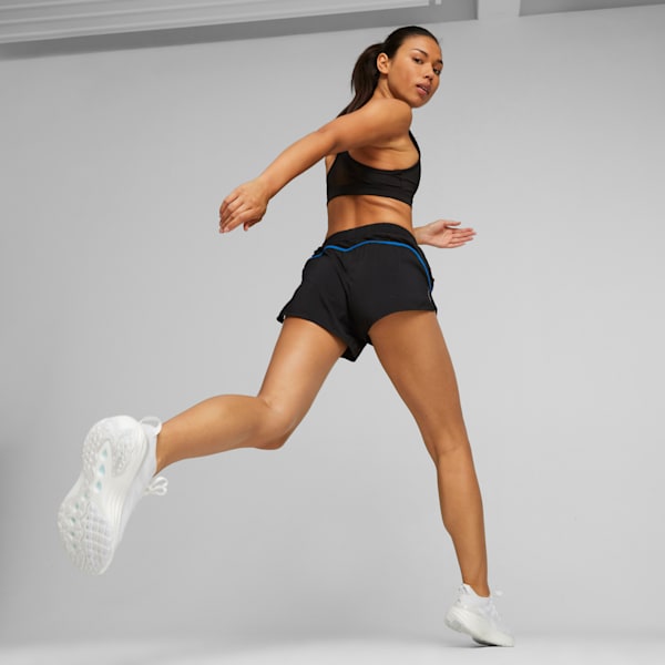 Run Favourite Velocity 3'' Running Shorts Women, PUMA Black-Ultra Blue, extralarge-GBR