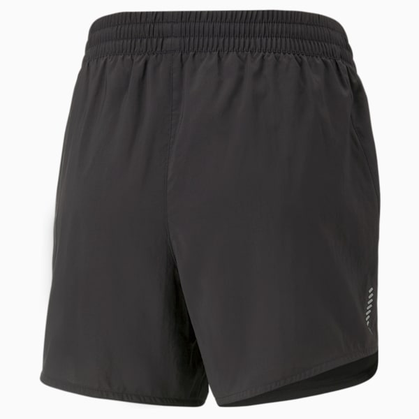 Run Favourite Woven 5'' Running Shorts Women, PUMA Black