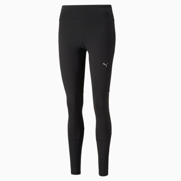 Leggings para correr largos y de tiro estándar Run Favourite para mujer, PUMA Black, extralarge