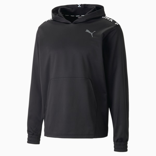 PUMA FIT PWRFLEECE Men's Pullover, PUMA Black, extralarge-IND