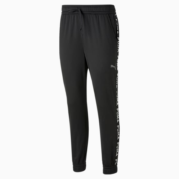 Black puma joggers mens on sale