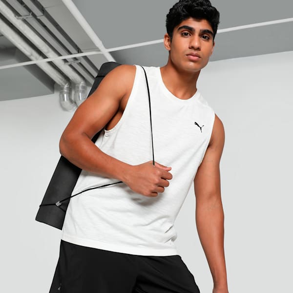 STUDIO FOUNDATION WASH Men's Training T-Shirt, Vapor Gray, extralarge-IND